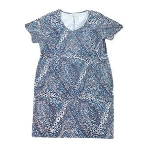 Woman With Control stretchy animal print dress XL